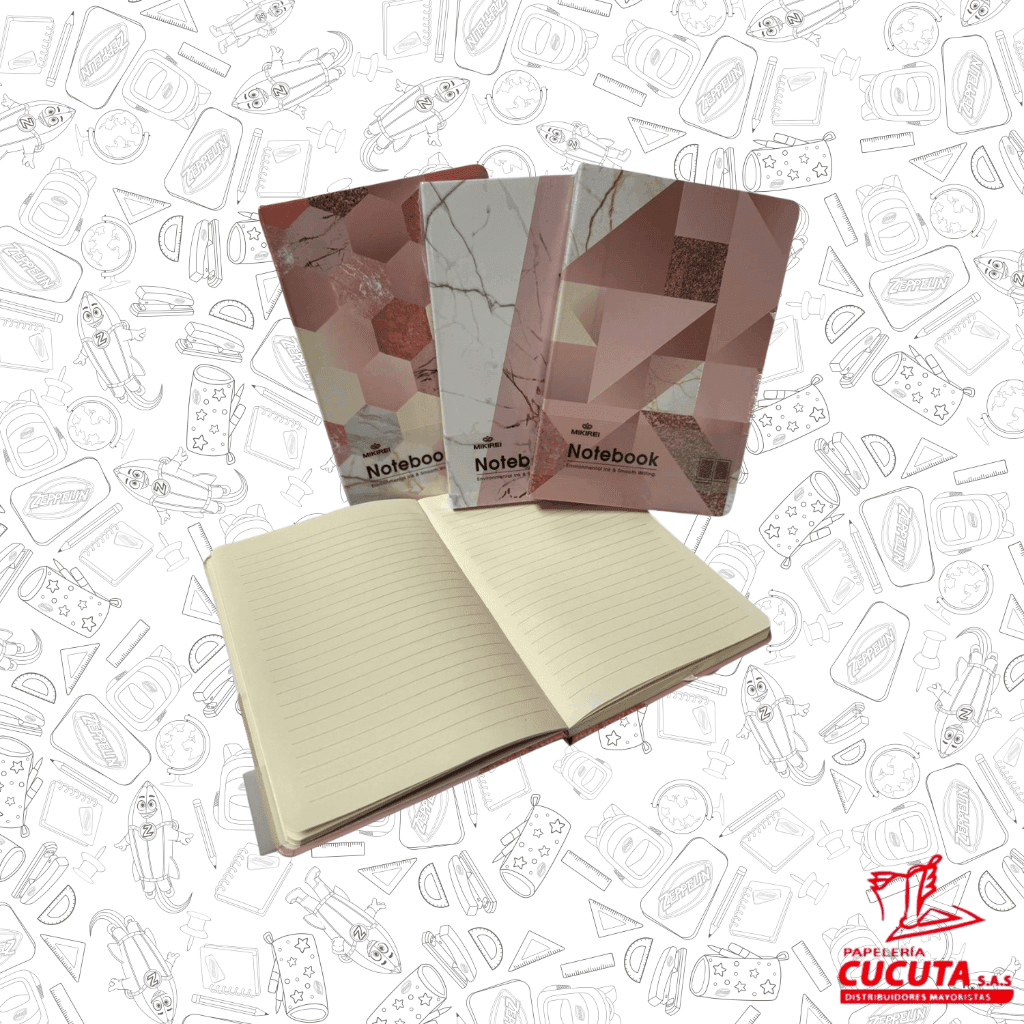 LIBRETA NOTEBOOK DE 96 HOJAS PT 22257 22253 vista 2