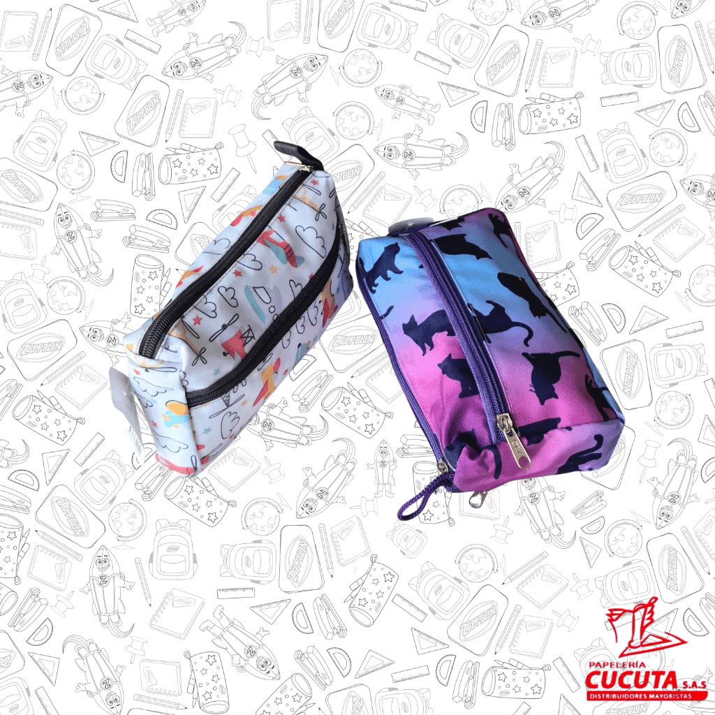 CARTUCHERA MELLOW JJ ESTAMPADA