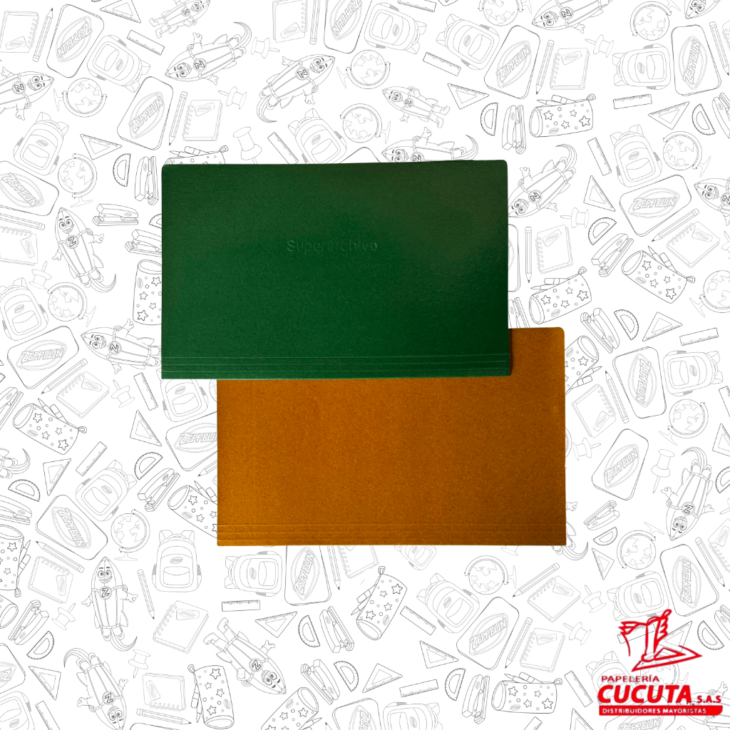 CARPETA FOLDER MOSTAZA PLASTIFICADA
