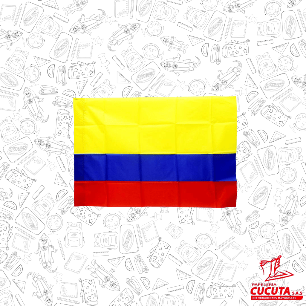 BANDERA TRICOLOR 90 X 60 CM COLOMBIA PTQ1813