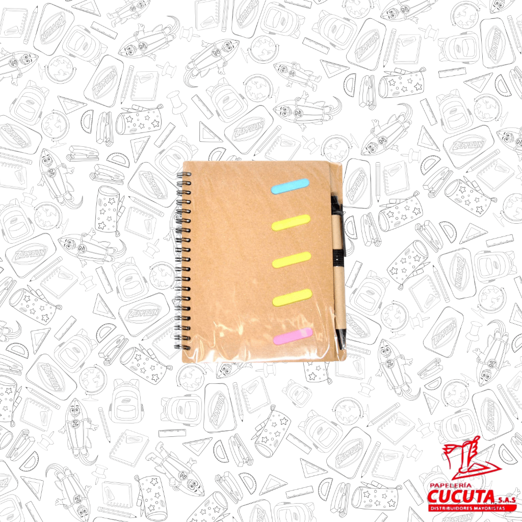 LIBRETA ECOLOGICA  BOLIGRAFO REF. BM0099 CLARK RINOS