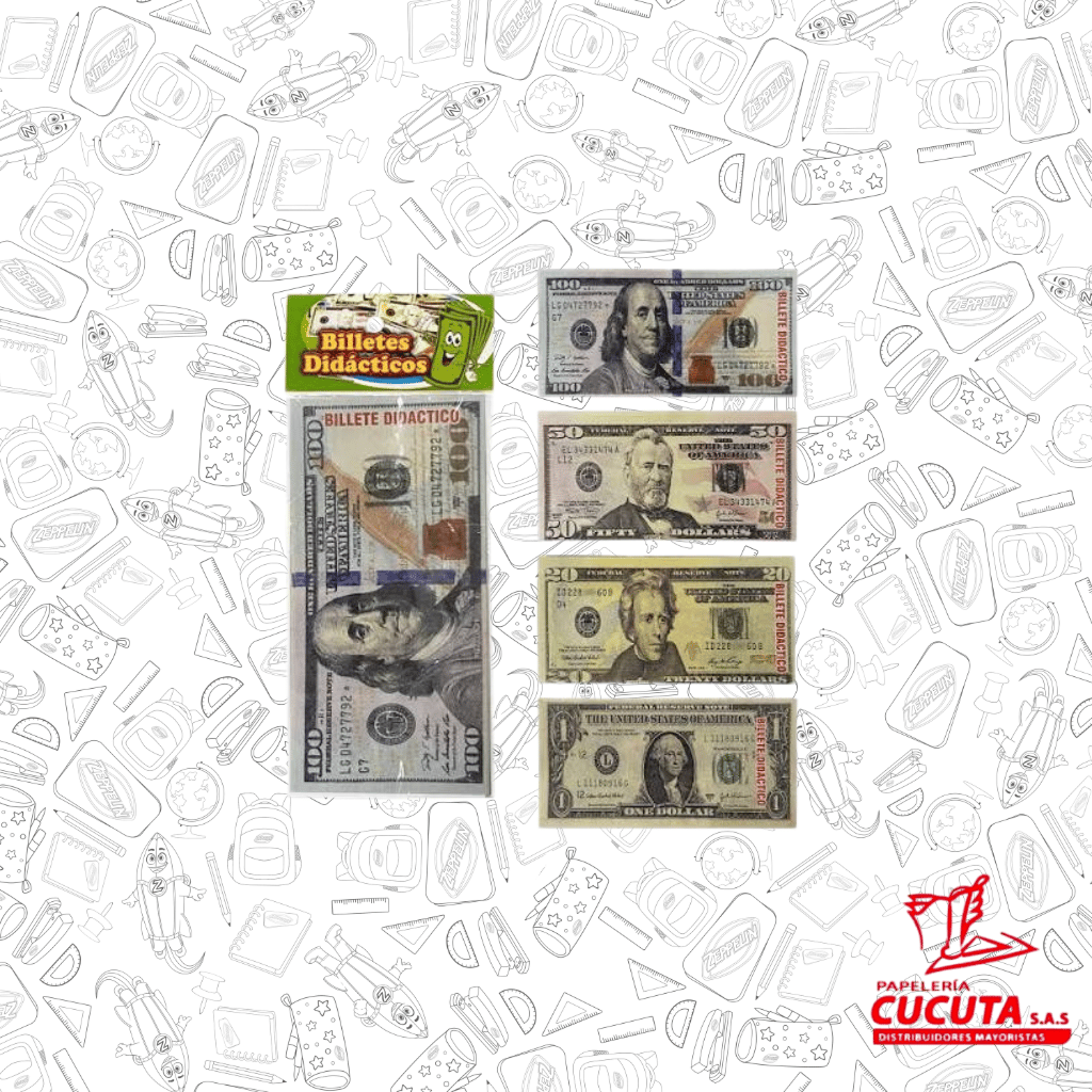 BILLETE DIDACTICO DOLLAR