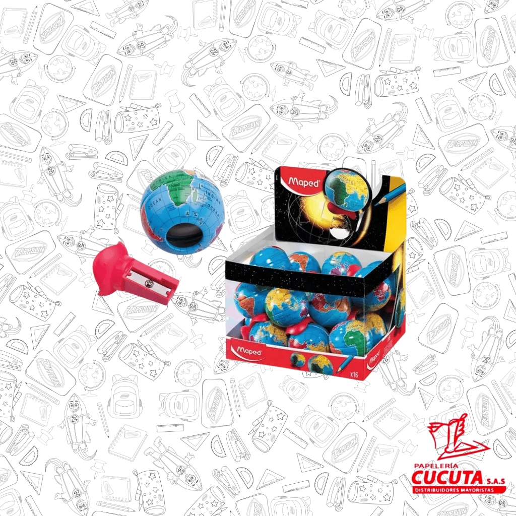 SACAPUNTA GLOBO TERRAQUEO MAPED