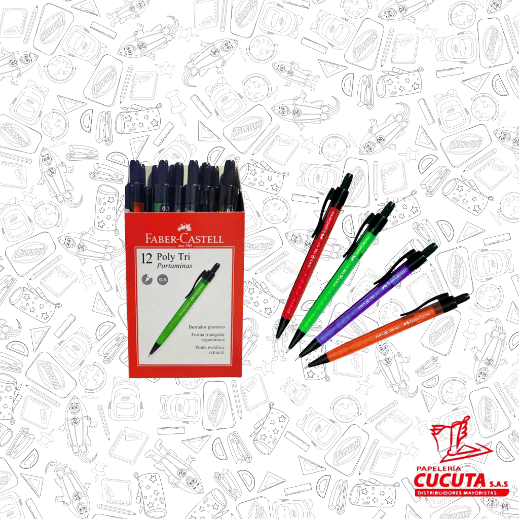PORTAMINAS POLY TRI 0.5 FABER CASTELL
