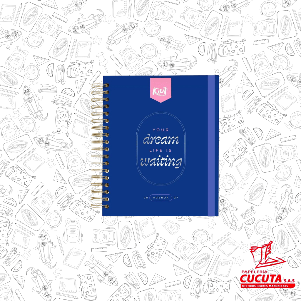 AGENDA KIUT 2027/2026/2025 PREMIUM EN CAJA NORMA vista 3