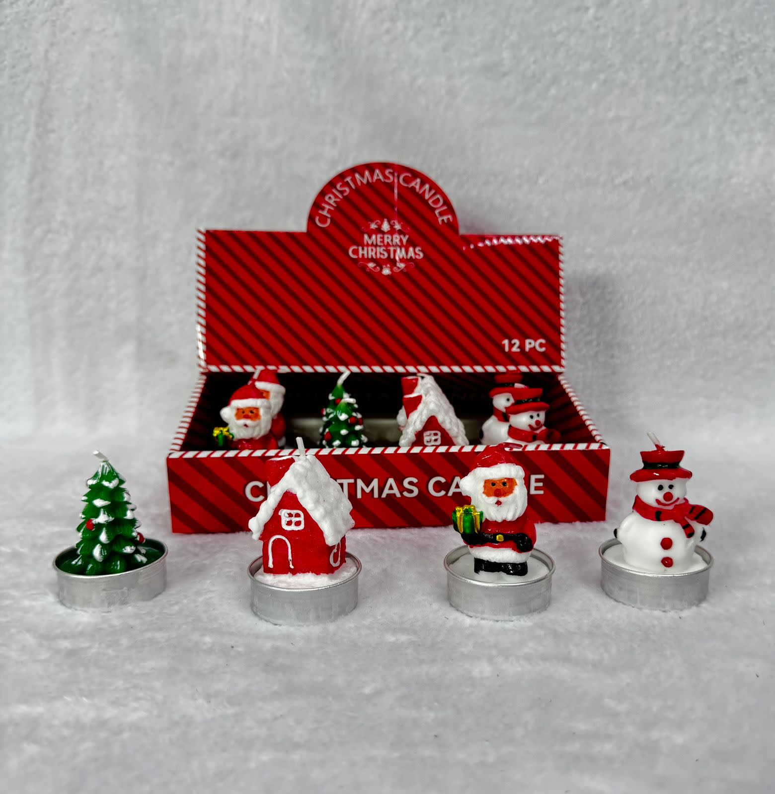 VELA MOTIVOS NAVIDEÑOS R/F212/213/211 DSP X 12 NAVIDAD vista 2