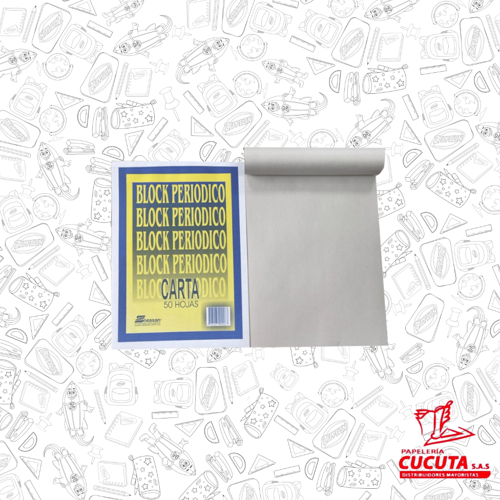 BLOCK CARTA PERIODICO