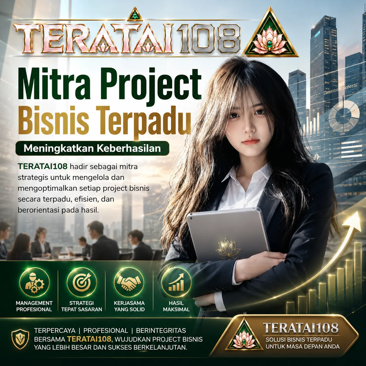TERATAI108 : Mitra Project Bisnis Terpadu Meningkatkan Keberhasilan