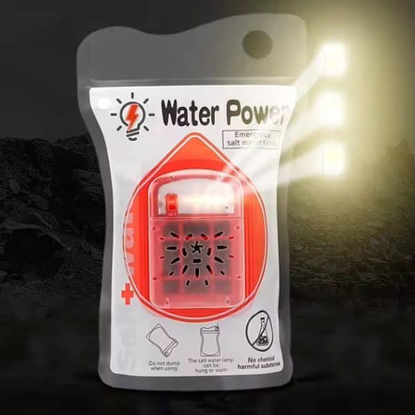 Water power salt lamp