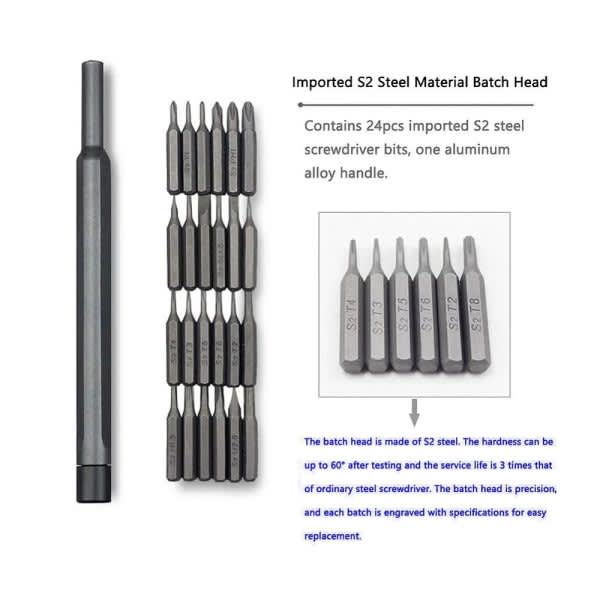 25 in 1 Phone Repair Screwdriver Tool Set thumbnail 3