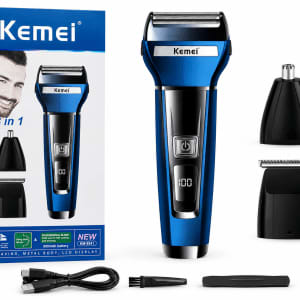 Kemei KM-6541 3-in-1 Rechargeable Grooming Kit thumbnail 3