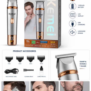 Kemei KM-1804 Professional Hair Trimmer thumbnail 2