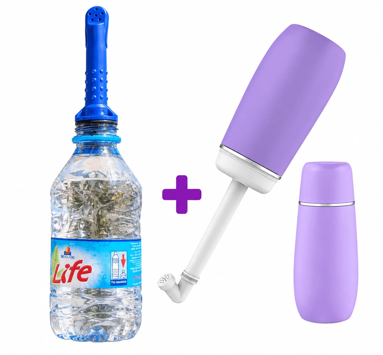Portable Bidet Combo with Extra Nozzle