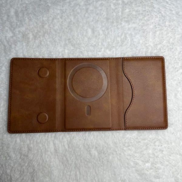 PU Leather Magnetic Card Holder Wallet Case for iPhone thumbnail 6