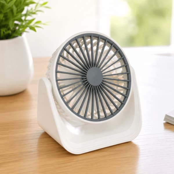 Rechargeable Mini USB Desk Fan