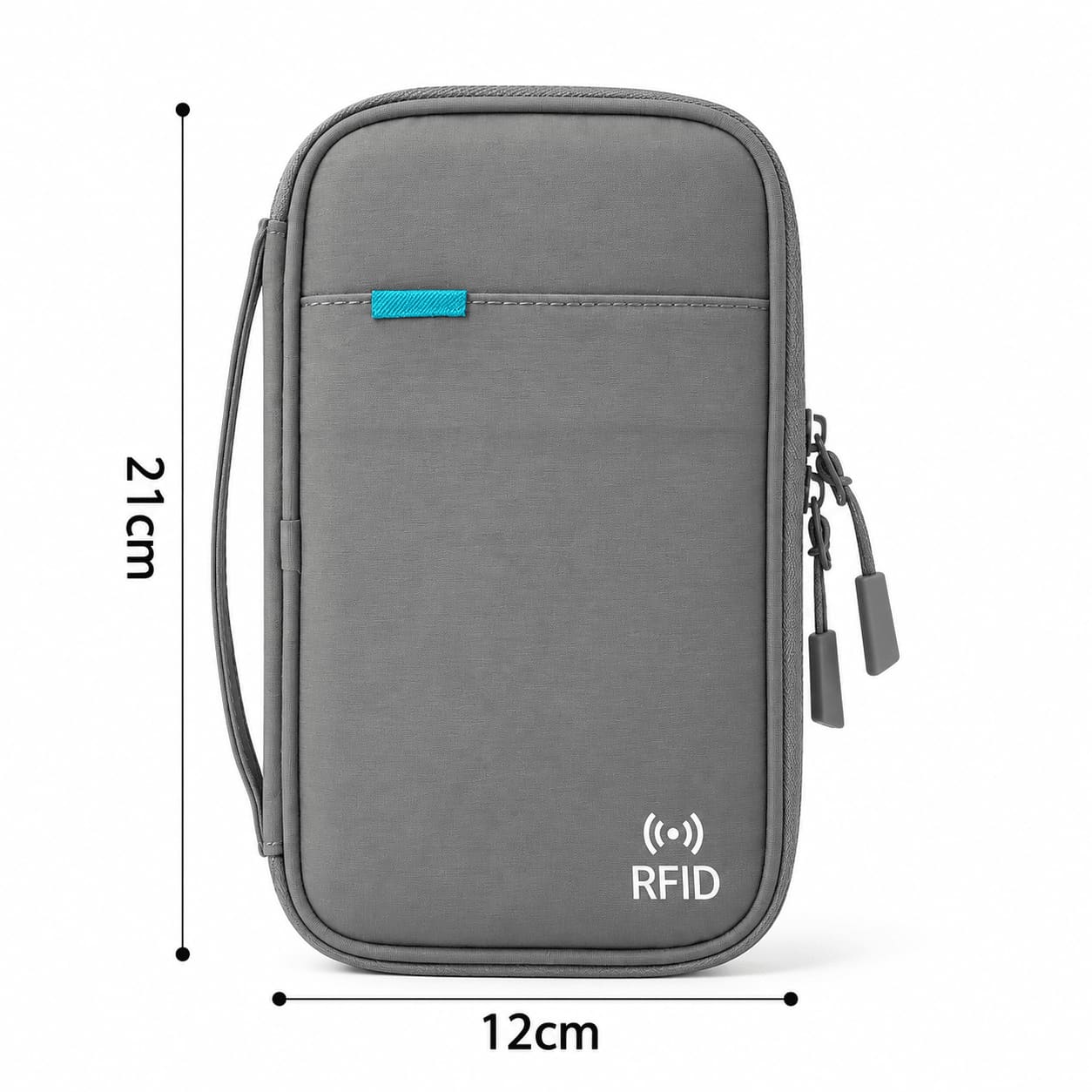 RFID Blocking Passport Bag – Travel Passport Holder & Organizer thumbnail 11