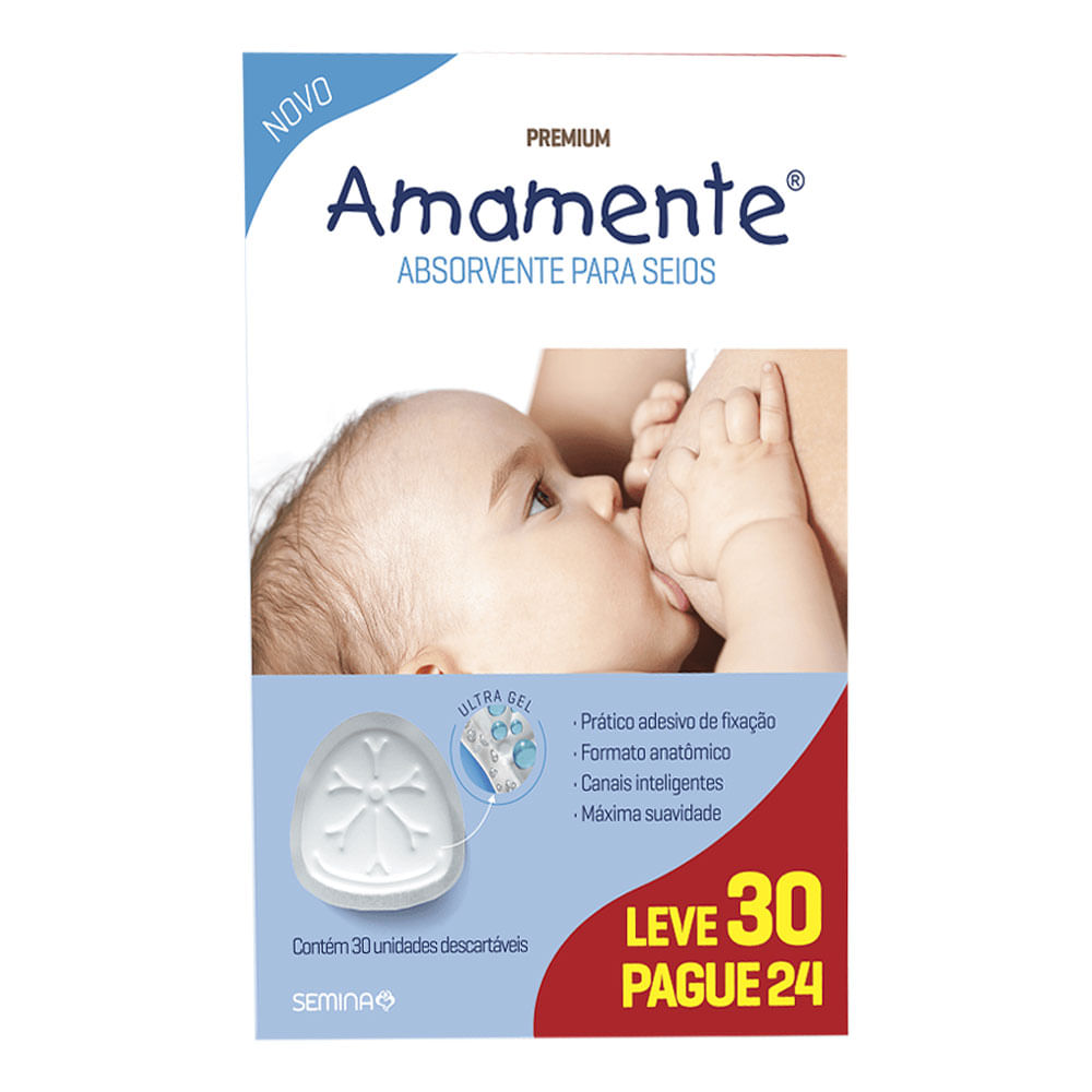ABS SEIOS AMAMENTE 30UN PREMIUM L30P24(E)