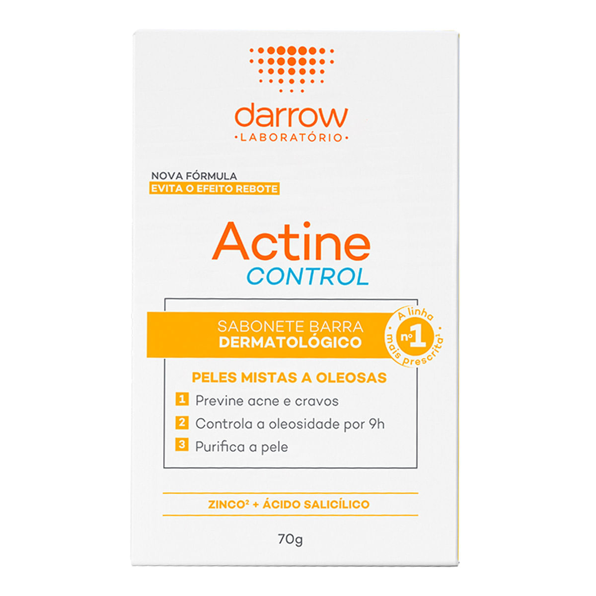 ACTINE CONTROL SAB DERMATOL 70G