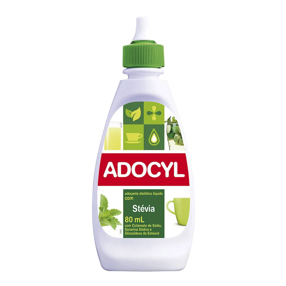 ADOCYL ADOCANTE LIQ STEVIA 80ML