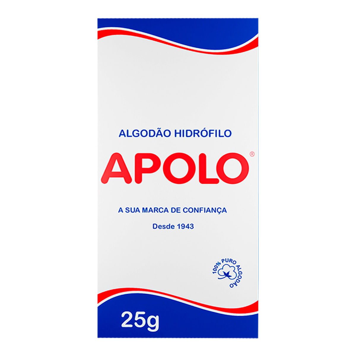 ALGODAO APOLO CX 25G
