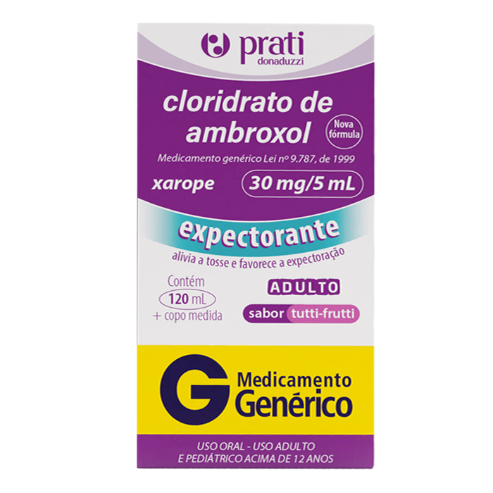 AMBROXOL CLD 30MG/5ML XPE PL 120ML