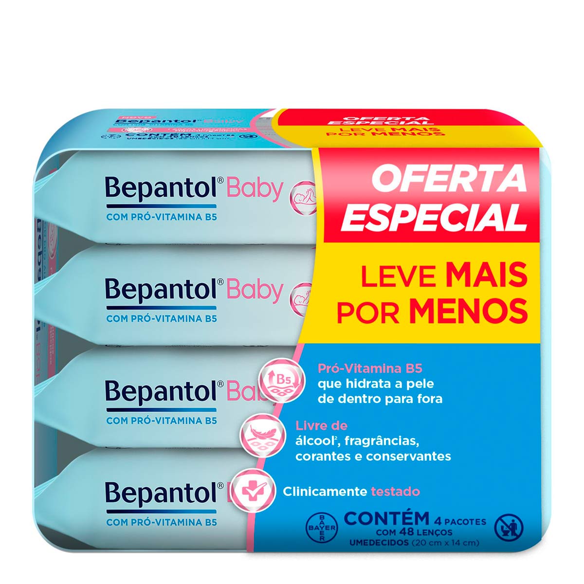 BEPANTOL BABY LENCO UM 4X48U