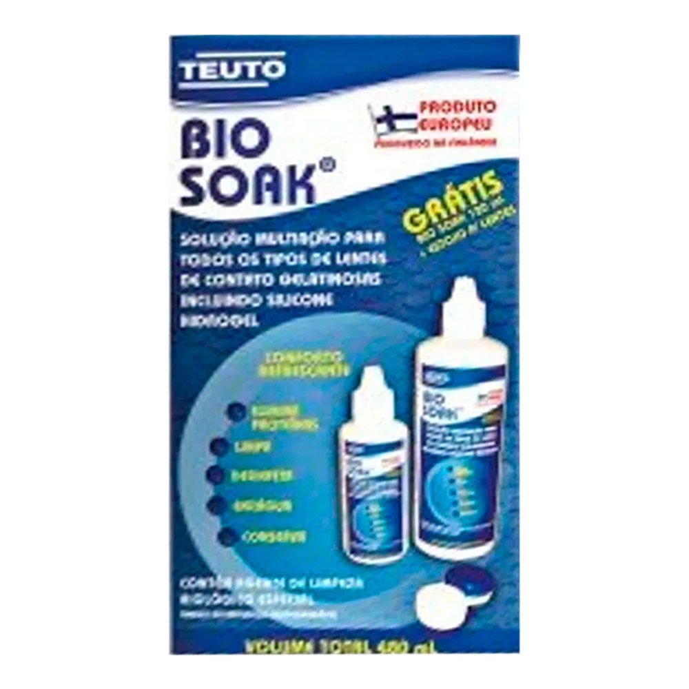 BIO SOAK SOLUCAO 360ML+120ML