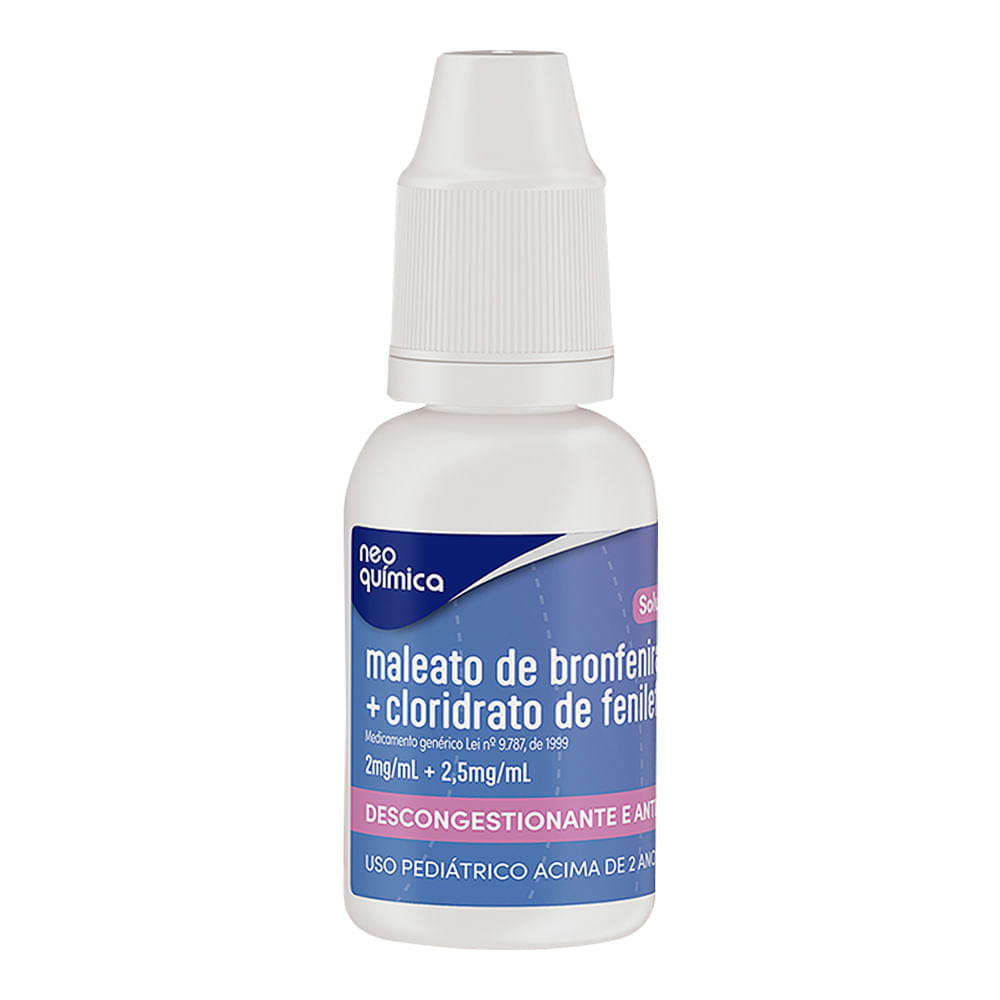 BRONFENIRAMINA+FENILEFRINA(GTS GENERICO DO DECONGE