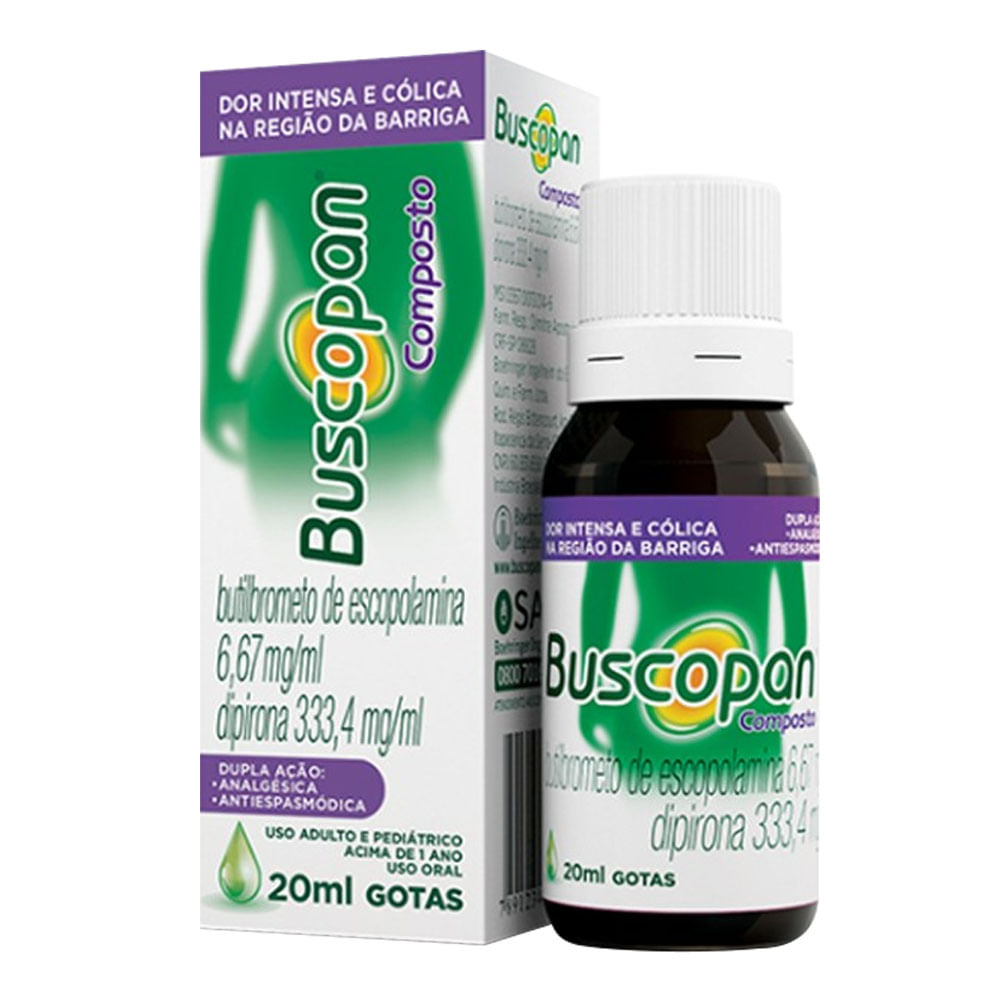 BUSCOPAN COMPOSTO GTS 20ML (PBM AMERICA