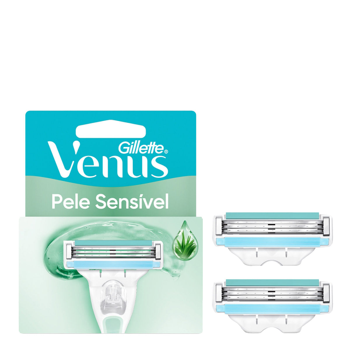 CARGA VENUS 3 PELE SENSIVEL 2UN(E)