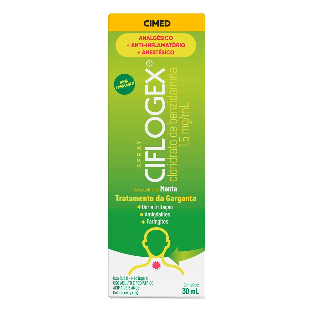 CIFLOGEX SPRAY MENTA 30ML
