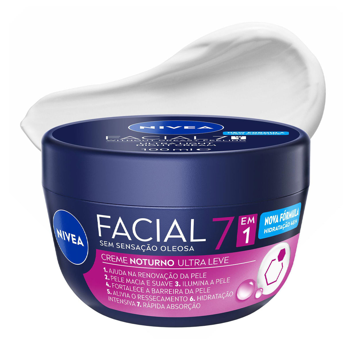 CREME NIVEA FACIAL NOTURNO
