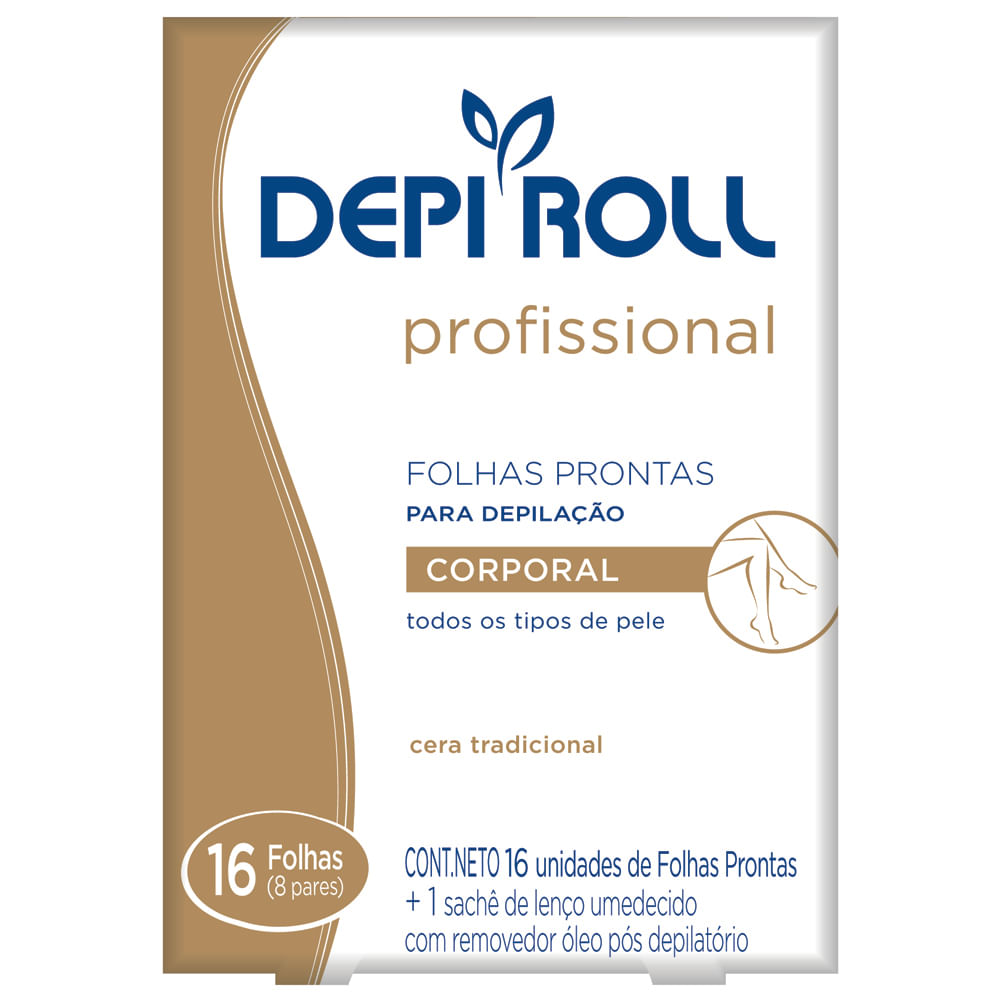 DEPIROLL FOLHAS CORPORAL MEL 8 PAR