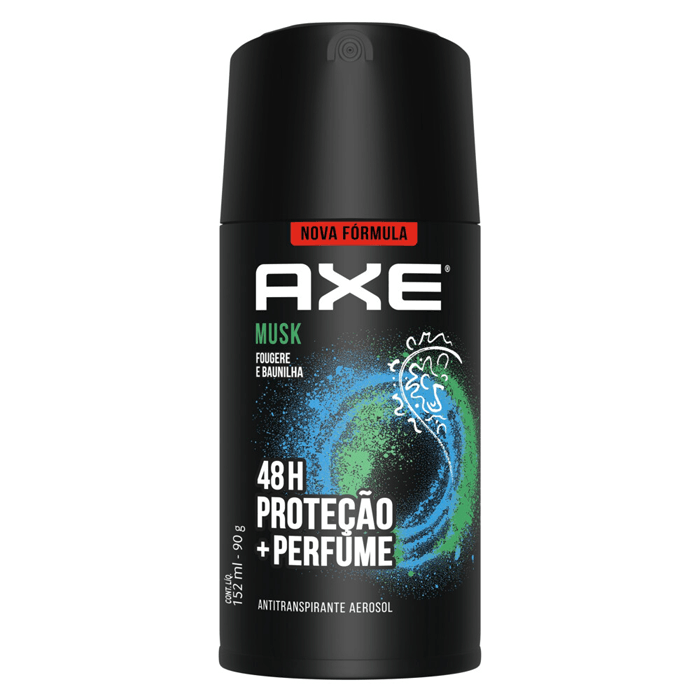 DESOD AER AXE MUSK 152ML / UNILEVER / *(1,2)