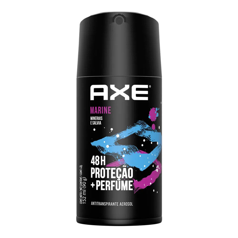 DESOD AER AXE MARINE 152ML / UNILEVER / *(1,2)