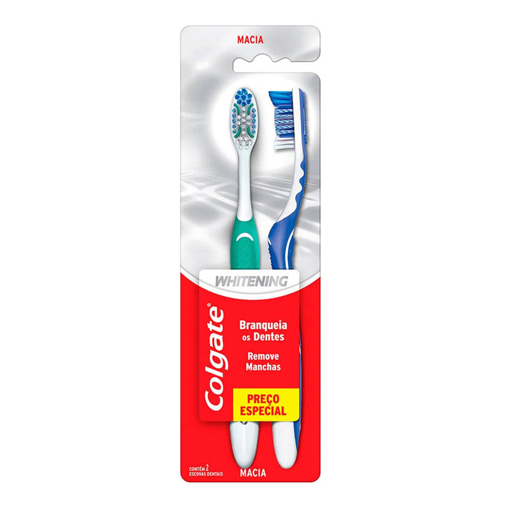 ESCOVA DE DENTE COLGATE C/2