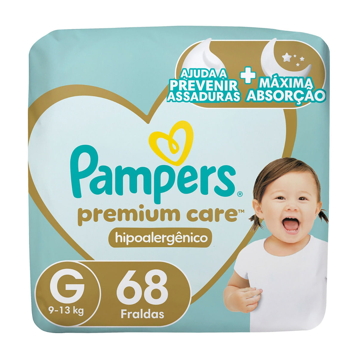 FD PAMPERS PREMIUM CARE GDE 68UN(E)