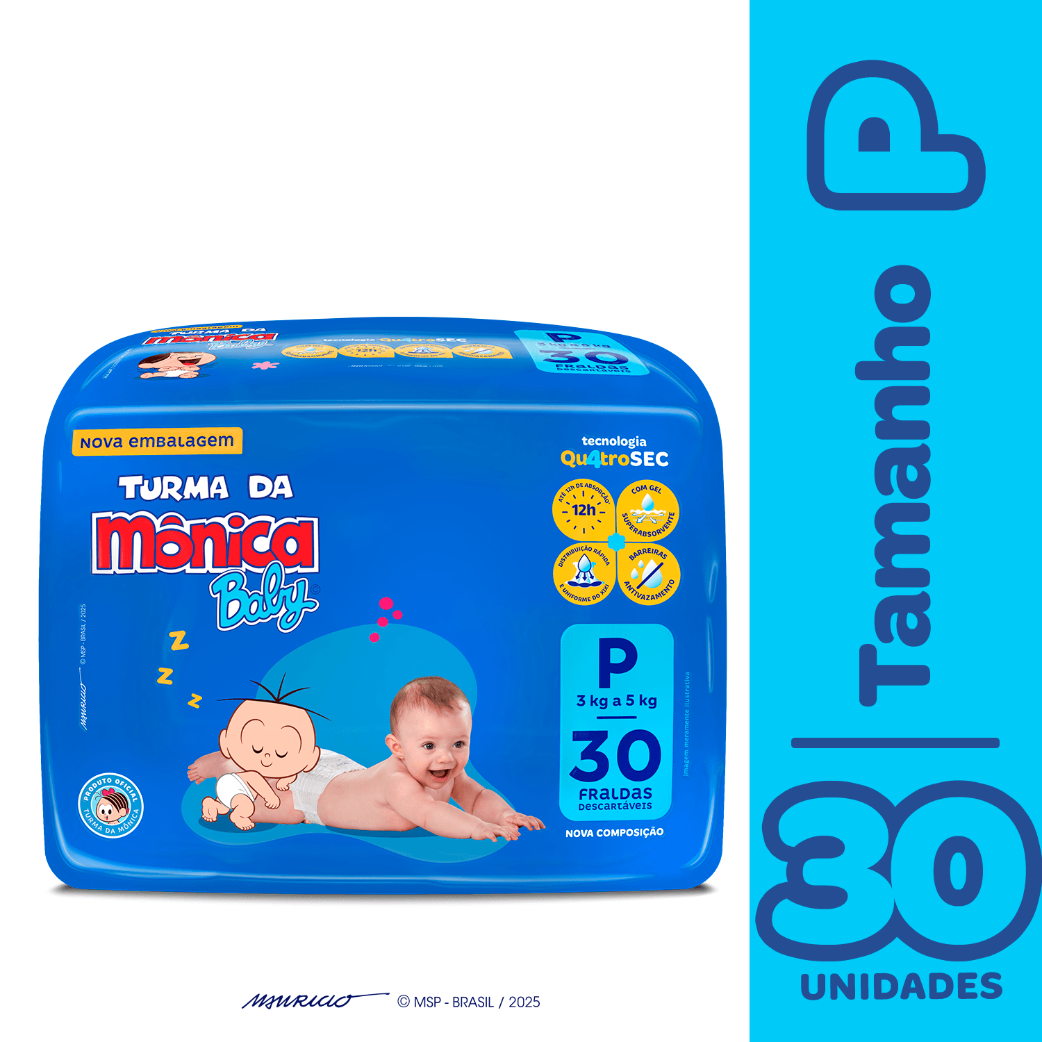 FD T MONICA BABY JUMBO PEQ 30UN(E)