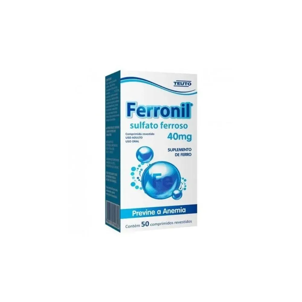 FERRONIL 40MG C/50
