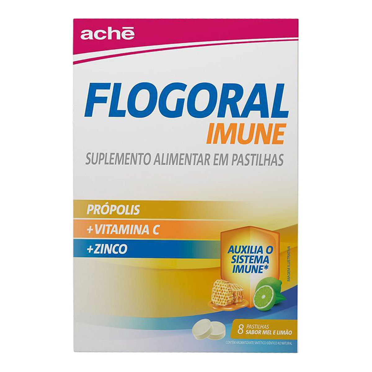 FLOGORAL IMUNE MEL+LIM C 8 PAST