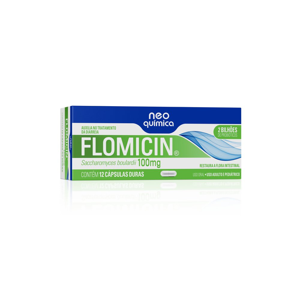 FLOMICIN 100MG FR 12 CAP