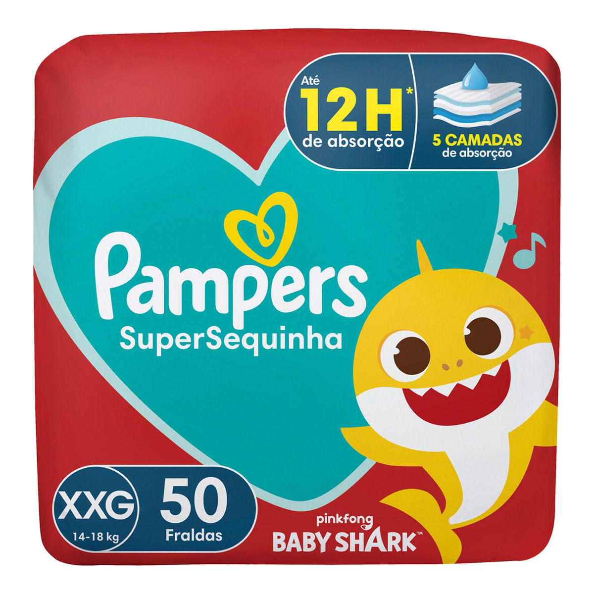 FRD PAMPERS SUPERSEQUINHA XXG 50UN