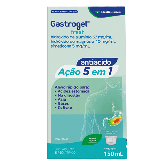GASTROGEL FRESH SUSP 150ML