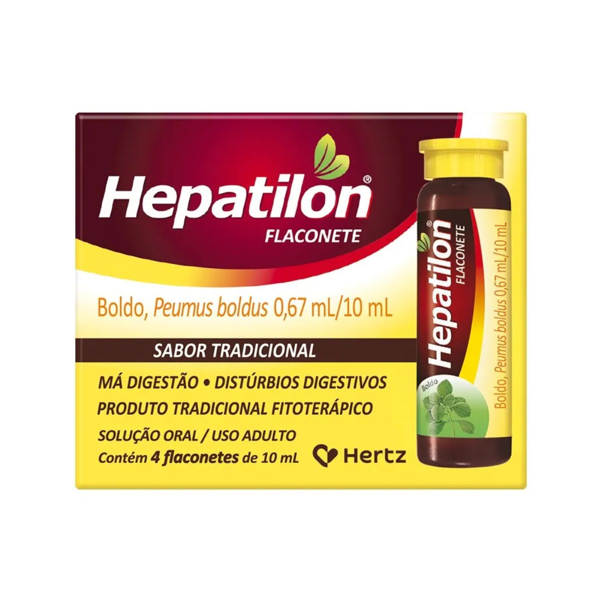 HEPATILON FLACONETES 1X4