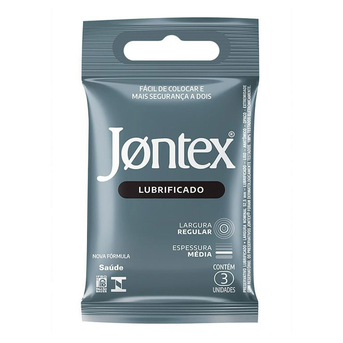 JONTEX PRESERV LUBRIFICADO C/3