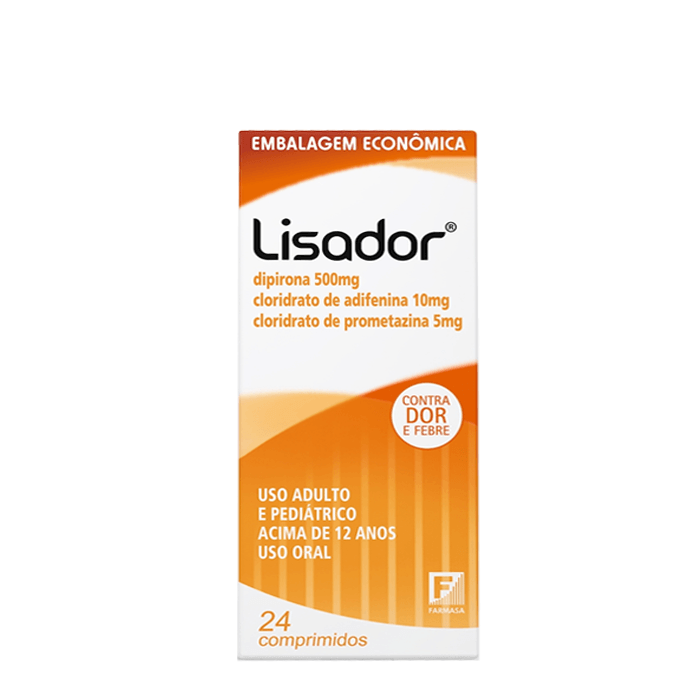 LISADOR 500+5+10MG 24CPR