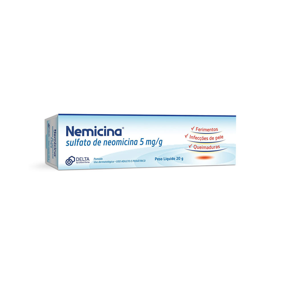 NEMICINA POM 20G (SULF NEOMICINA) / DELTA / *(1,2)