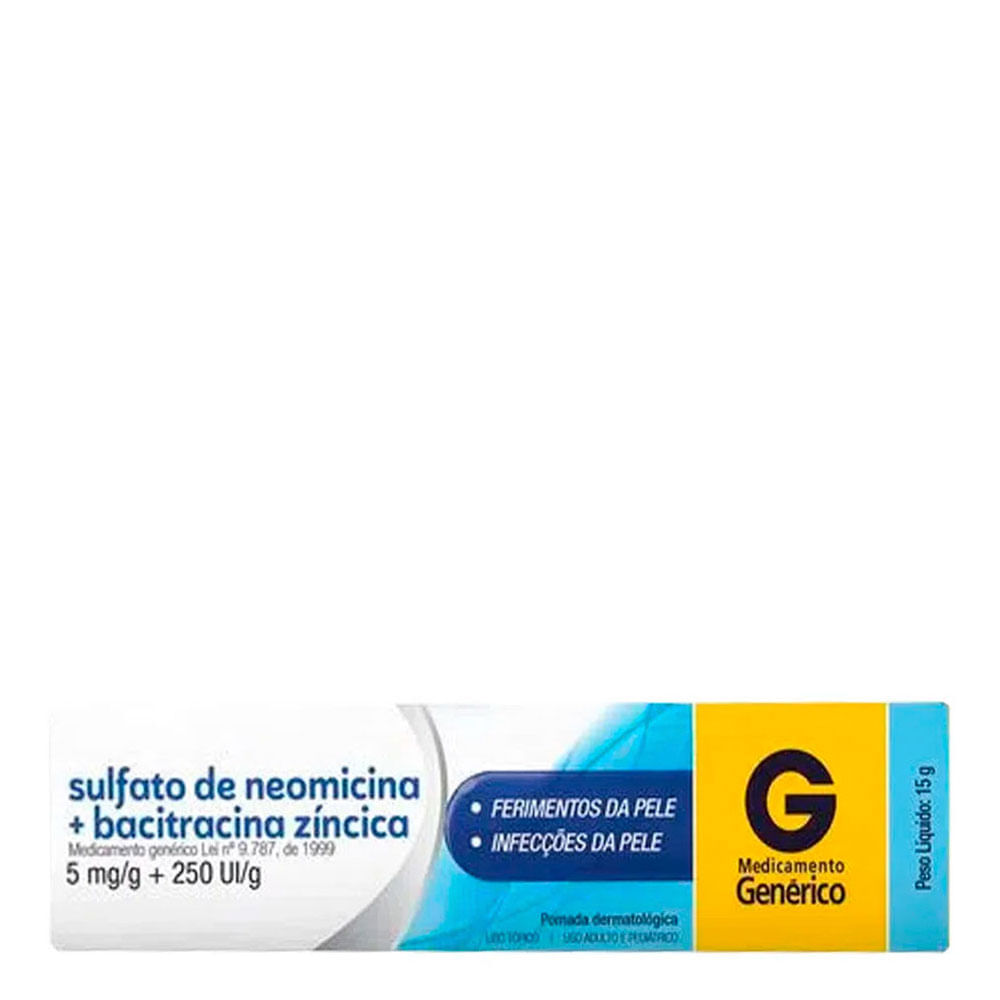 NEOMICINA+BACITRACINA 15GR