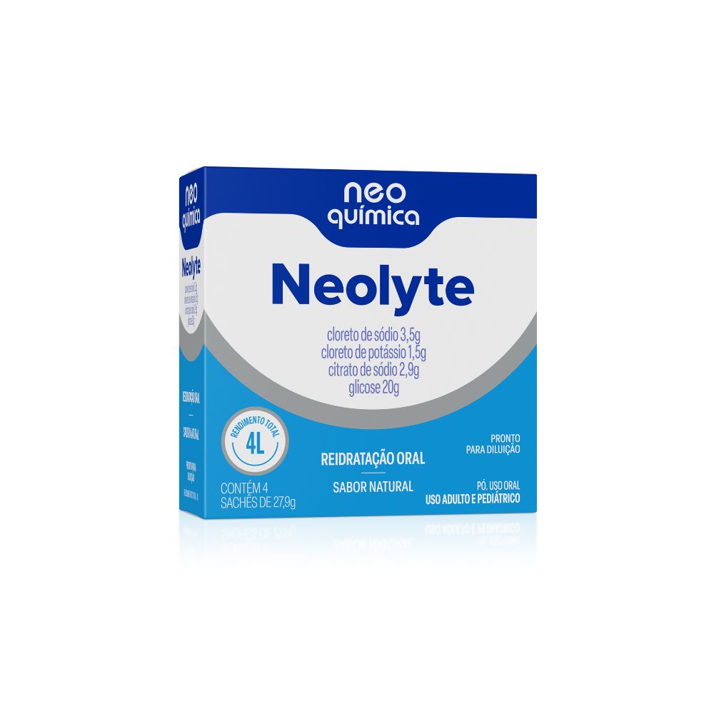 NEOLYTE SACHE 4X29,44G NATURAL / NEO QUIMICA SMA /