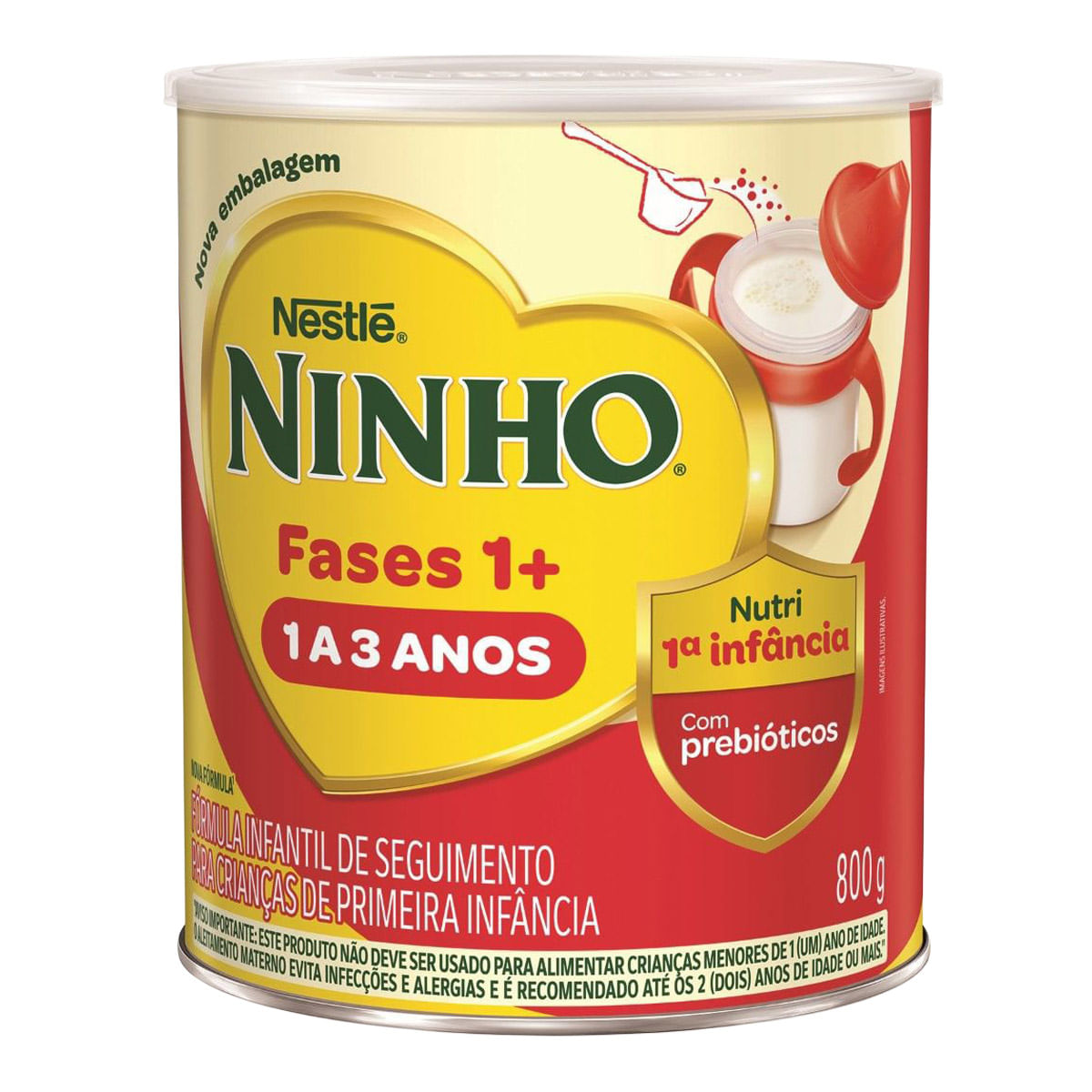 NINHO 1+ PREBIO 800G LATA (PRO)